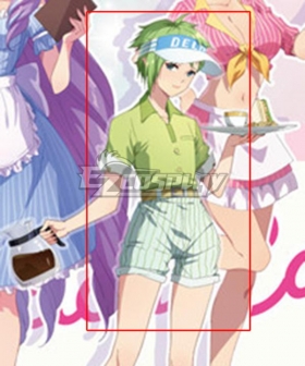 Macross Δ Movie: Absolute Live!!!!!! Reina Prowler Cafe Maid Cosplay Costume