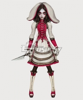 Alice: Asylum Alice Plush Dress Cosplay Costume