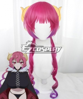 Miss Kobayashi's Dragon Maid Ilulu Pink Cosplay Wig B Edition