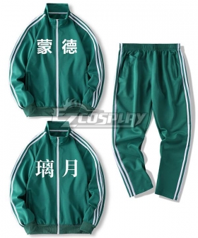 Genshin Impact Mondstadt Liyue Coat Pants Sportswear Cosplay Costume