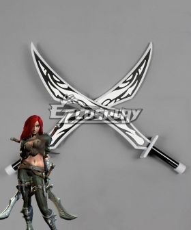 League of Legends Katarina Double Knife Cosplay Weapon Prop