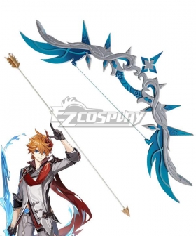Genshin Impact Childe Tartaglia Polar Star Bow and Arrow Cosplay Weapon Prop
