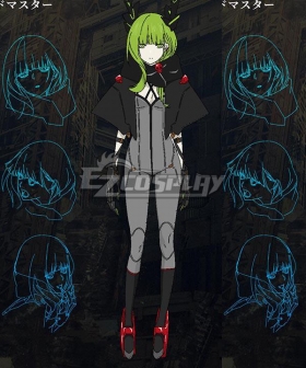 Black Rock Shooter Dawn Dead Master Cosplay Costume