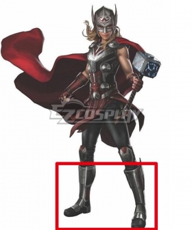 Marvel Thor: Love and Thunder Female Thor Jane Foster Grey Shoes Cosplay Boots