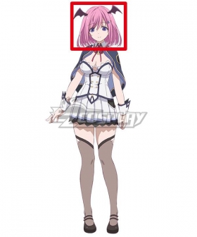 The Greatest Demon Lord Is Reborn as a Typical Nobody Ginny Fin de Salvan Pink Cosplay Wig