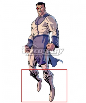 Invincible Comics Conquest White Shoes Cosplay Boots