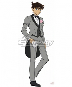 Detective Conan: The Bride of Halloween Shinichi Kudo Conan Edogawa Cosplay Costume