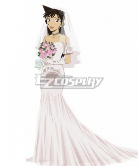 Detective Conan: The Bride of Halloween Ran Mori Cosplay Costume