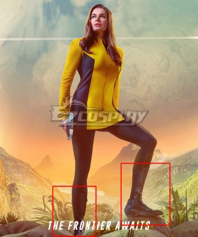 Star Trek: Strange New Worlds Number One Shoes Cosplay Boots
