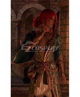 The Witcher 3 Wild Hunt Triss Merigold B Edition Cosplay Costume