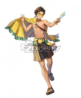 Fire Emblem Heroes Claude: Tropical Trouble Cosplay Costume