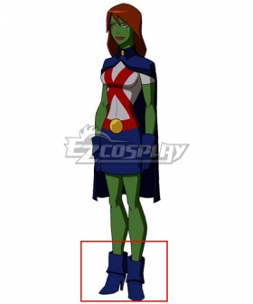 DC Miss Martian B Edition Shoes Cosplay Boots