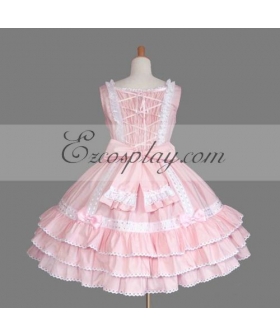 Pink Gothic Lolita Dress -LTFS0086