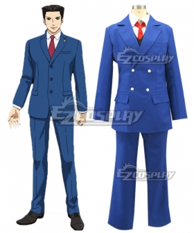 Ace Attorney Season 2 Phoenix Wright Cosplay Costume