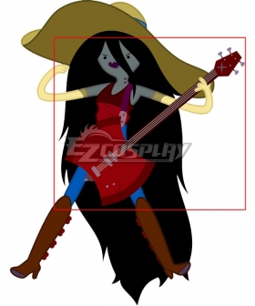 Adventure Time Marceline Guitar Cosplay Weapon Prop