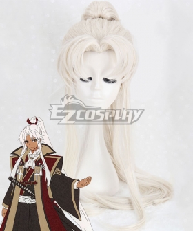 Fate Grand Order Fate Apocrypha Amakusa Shirou Tokisada Shirou Kotomine White Cosplay Wig - C Edition