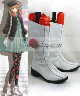 Amnesia Heroine White Shoes Cosplay Boots