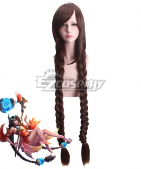 Arena Of Valor Honor of Kings Da Qiao Brown Cosplay Wig