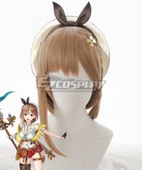 Atelier Ryza 2: Lost Legends and the Secret Fairy Reisalin Stout Brown Cosplay Wig