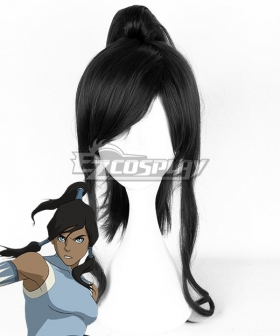 Avatar: The Legend of Korra Korra Black Cosplay Wig