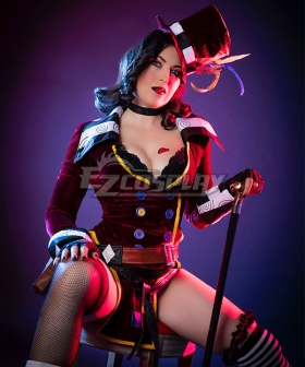 Borderlands Mad Moxxi Red New Edition Cosplay Costume