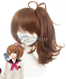 Brother Conflict Asahina Ema Brown Cosplay Wig