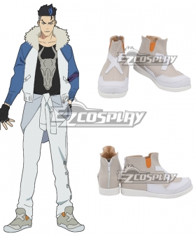 Burn The Witch Bruno Bangnyfe Grey Cosplay Shoes