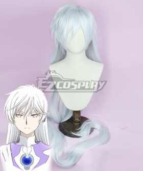  Cardcaptor Sakura: Clear Card Yue Silver White Cosplay Wig