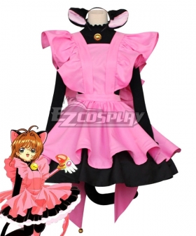 Cardcaptor Sakura Sakura Kinomoto Cat Cosplay Costume