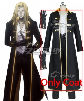 Castlevania Season 2 2018 Anime Alucard Cosplay Costume - Only Coat