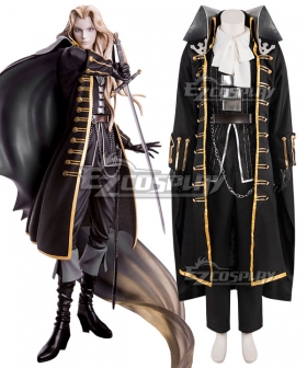 Castlevania: Symphony of the Night Alucard Cosplay Costume