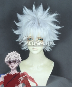 Cells at Work Cancer Cell White New Edition Cosplay Wig