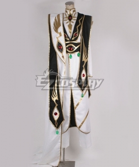 Code Geass Emperor Lelouch vi Britannia Black Cosplay Costume