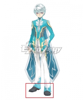 Tales of Zestiria the X Mikleo Black Cosplay Shoes