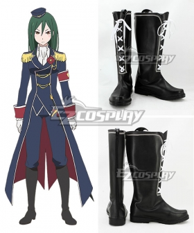 Re: Life In A Different World From Zero Crusch Karsten Black Shoes Cosplay Boots