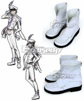 Drifters Abe no Seimei White Cosplay Shoes