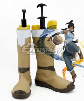 Avatar: The Legend of Korra Korra Brown Shoes Cosplay Boots