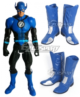 DC The Flash Barry Allen Blue Shoes Cosplay Boots