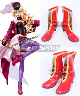 Macross Frontier Macross F Sheryl Nome Red Shoes Cosplay Boots