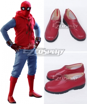 Marvel Spiderman Spider-Man:Homecoming Spider-man Superhero Peter Parker Halloween Red Cosplay Shoes