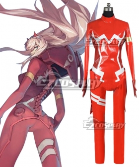 Darling in the Franxx Zero Two Code 002 Cosplay Costume - Only Jumpsuit