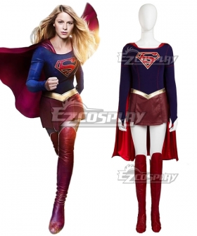 DC Comics The Flash Supergirl Deluxe Version Cosplay Costume