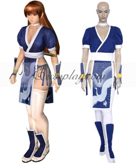 Dead or Alive Kasumi Blue Cosplay Costume