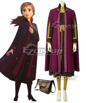 Disney Frozen 2 Anna Cosplay Costume
