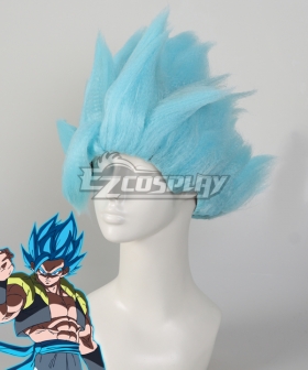 Dragon Ball Super: Broly Gogeta SSGSS Blue Cosplay Wig