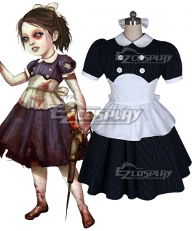 BioShock Little Sister Cosplay Costume - Black