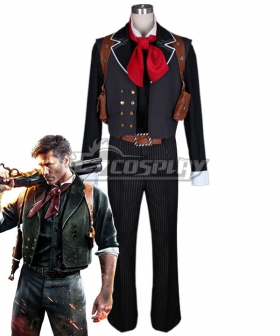 BioShock Booker DeWitt Cosplay Costume