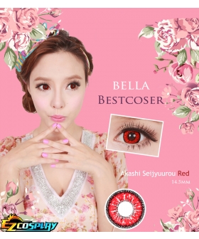 Bella Eye Best Coser Kuroko's Basketball Akashi Seijuro Red Cosplay Contact Lense