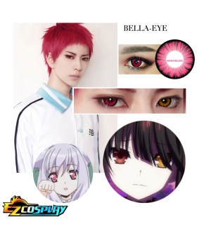 Bella Eye Generation of Miracles Kuroko's Basketball Seijuro Akashi Mei Red Cosplay Contact Lense
