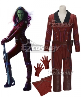 Gamora From Guardians of the Galaxy Cosplay Costume